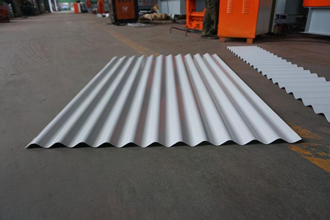 Preços de fábrica que fazem o painel de parede do material de construção Metal telhar rolo ondulado da telha que forma a máquina para a venda