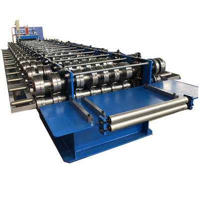 Máquina de revestimento de telhado de costura em pé com alta capacidade de carga com máquina de corte e dobra