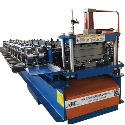 Máquina de revestimento de telhado de costura em pé com alta capacidade de carga com máquina de corte e dobra