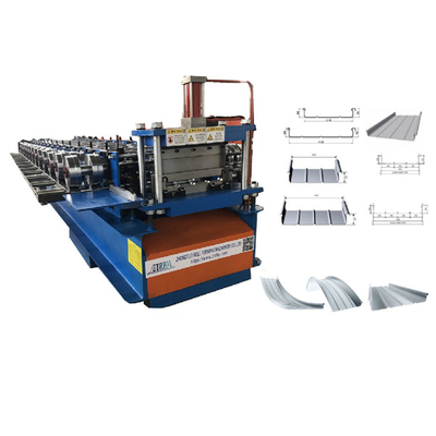 Máquina de revestimento de telhado de costura em pé com alta capacidade de carga com máquina de corte e dobra