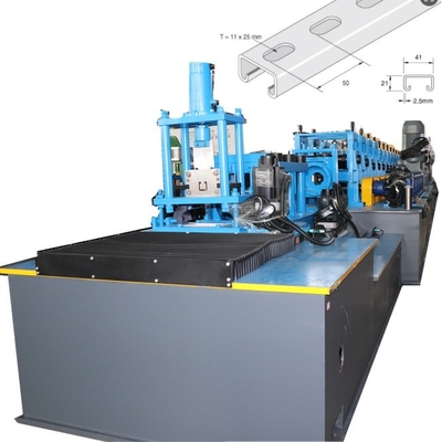 Máquina de moldagem por rolamento de canais de apoio totalmente automática para vários tamanhos