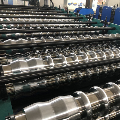Alta popularidade de edifícios telhados e laterais Metal PBC painéis máquina de folha de telhado
