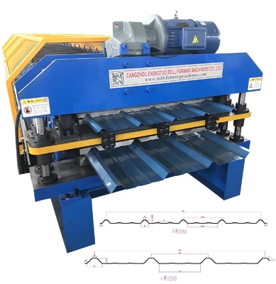 Máquina de moldagem industrial de rolos de dois andares para reforçar o suporte estrutural e a eficiência