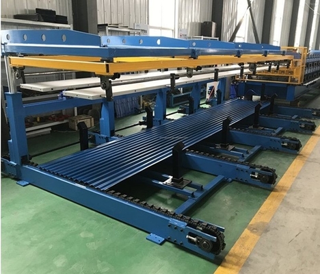 Máquina de moldagem industrial de rolos de dois andares para reforçar o suporte estrutural e a eficiência