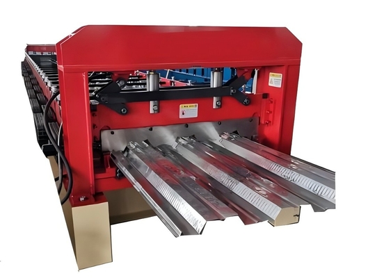 Máquina de moldagem de rolos de telhado de metal de alta eficiência com potência de motor principal de 3x11kw