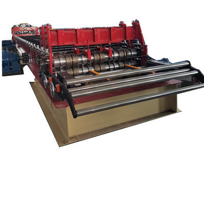 Máquina de moldagem de rolos de telhado de metal de alta eficiência com potência de motor principal de 3x11kw