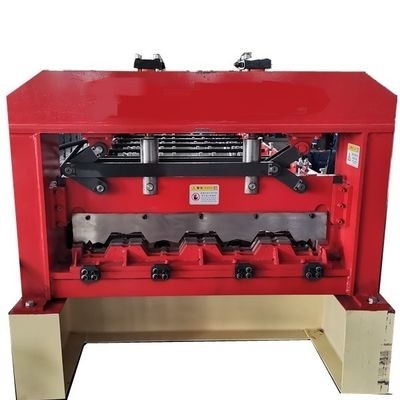 Máquina de moldagem de rolos de telhado de metal de alta eficiência com potência de motor principal de 3x11kw