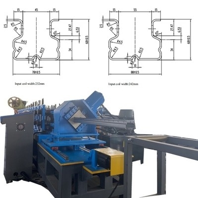 Máquina de moldagem automática de prateleiras e prateleiras de armazenamento