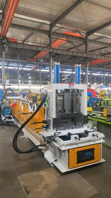 Máquina automática de moldagem de rolos de purlin com 20 estações