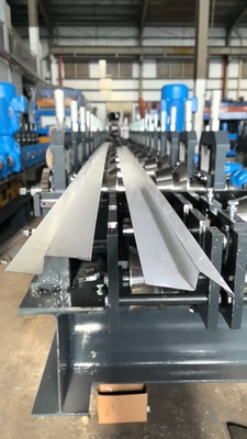 Máquina de moldagem de rolos de corte para aço e alumínio com capacidades de espessura de 30 a 16 gauge