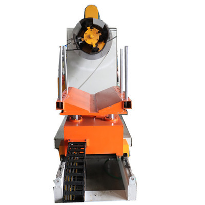 Máquina de descolamento automático de aço durável com estação de bomba hidráulica para linha de corte de metal