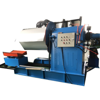 Máquina de descolamento automático de aço durável com estação de bomba hidráulica para linha de corte de metal