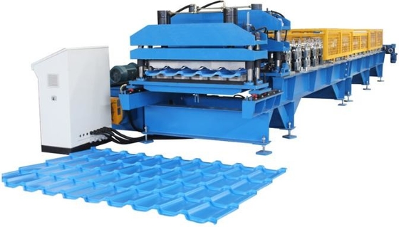 Máquina de telhados de azulejos vidrados para resistência a condições climáticas extremas