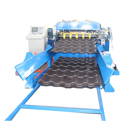 Máquina de laminar painéis de telhado de telhas vidradas
