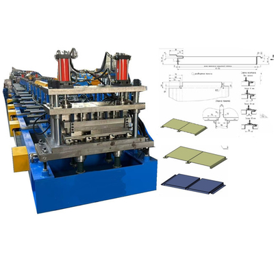 Máquina de fabricação de painéis de revestimento de parede de chapas de metal