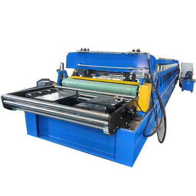Máquina de fabricação de chapas de telhado metálicas de alta velocidade e automática