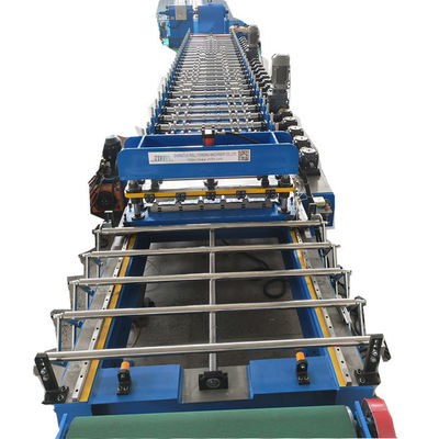 Máquina de fabricação de chapas de telhado metálicas de alta velocidade e automática