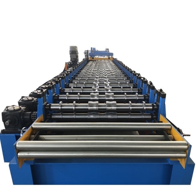 Máquina de moldagem por rolamento de chapas de telhado de metal IBR (45 m/min)