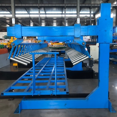 Máquina de moldagem por rolamento de chapas de telhado de metal IBR (45 m/min)