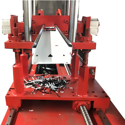 Máquina de Conformação por Rolo de Perfil de Caixa de Luz LED T5 com Punção/Cisalhamento Hidráulico