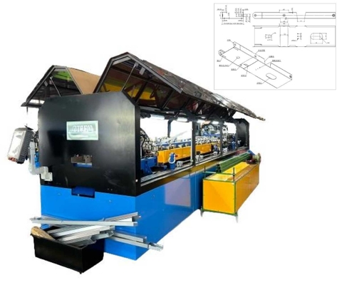 Série de MF e LG e LA Automática de aço leve moldar máquina para a construção rápida e precisa do edifício