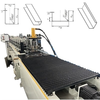 Máquina de rolamento de revestimento de aço ajustável em tamanho automático