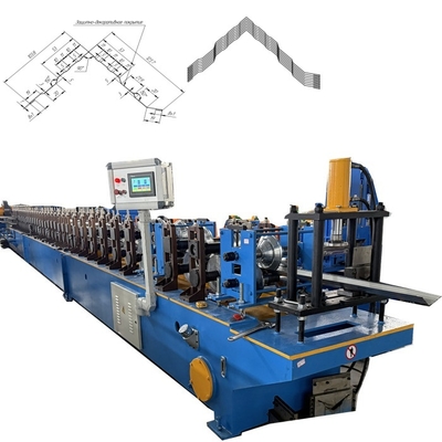 Máquina de laminar de formação com tampa de cresta ajustável em largura