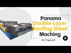 Máquina de dupla camada para os EUA para painéis AG e painéis corrugados 7/8