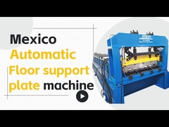 Máquina de laminagem popular de perfis de revestimento de pavimentos metálicos para o mercado dos EUA